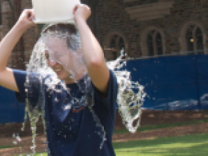 Duke Economics Takes on the Ice Bucket Challenge for ALS			