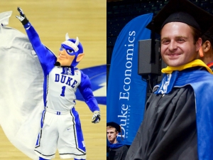 The Blue Devil Unmasked: A Q&A With Andrew Greenfield (B.S. ’17)