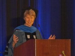 Distinguished Alumni Award Given to Dr. Evelyn F. Murphy			