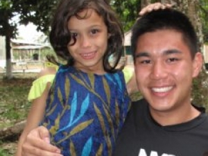 Rollin Say, Davies Fellow, Works with the Telemedicine Project in Brazil 			