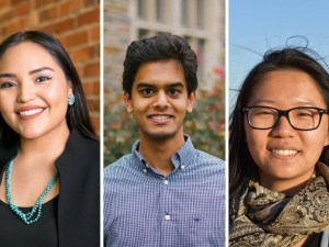 2018 Udall Scholars: Shandiin Herrera, Shomik Verma, Claire Wang