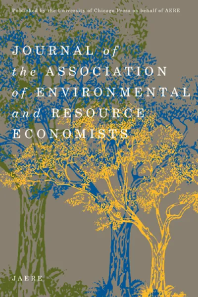 Journal of the Association of Environmental and Resource Economists