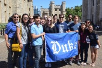 Finance Students Find Duke Ties in London			