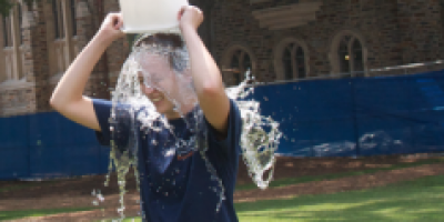 Duke Economics Takes on the Ice Bucket Challenge for ALS			