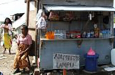 grocery stand in developing country