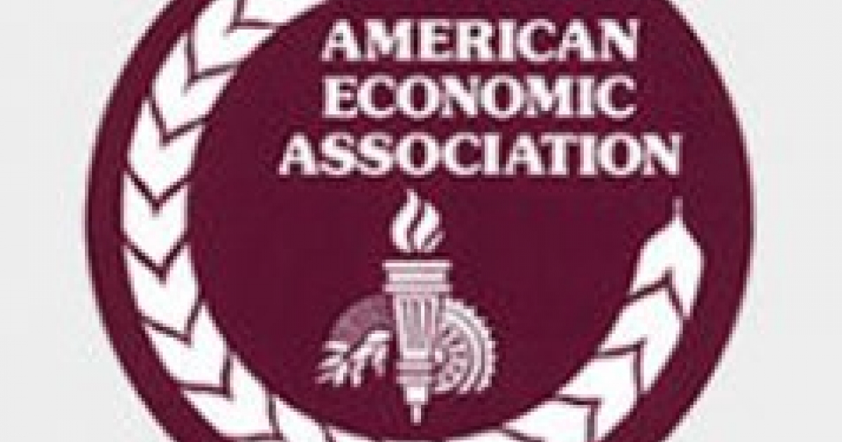 New Research Presented at the AEA Annual Conference Economics Department